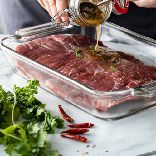 marinating chuck steak