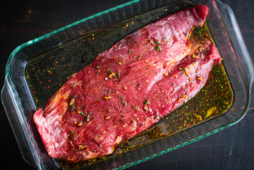 marinated flap steak