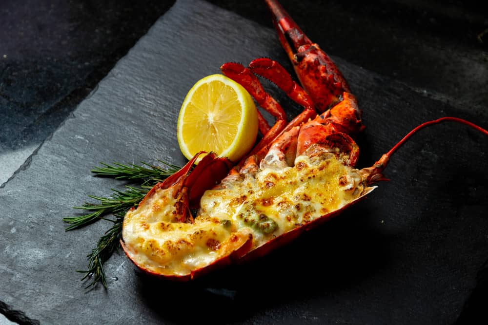 lobster with Thermidor Sauce