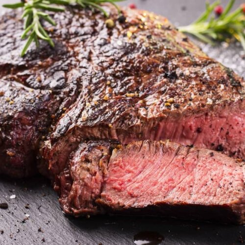 cooked ribeye roast