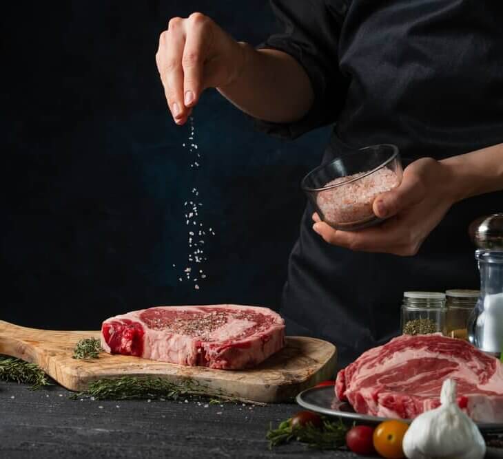 seasoning pork chops