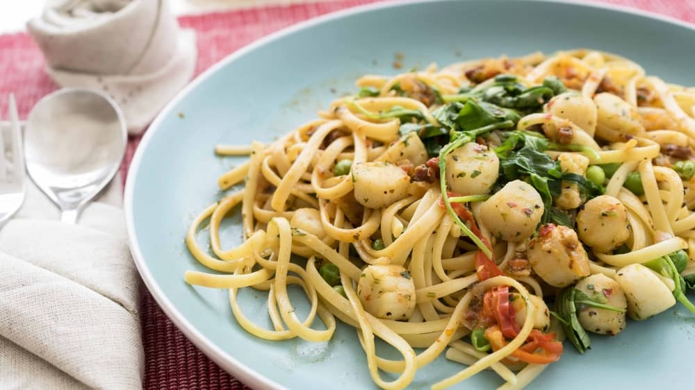 scallop alfredo