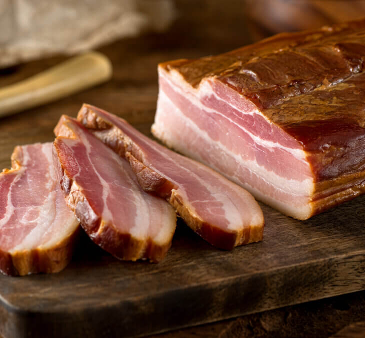 smoked pork belly