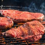 smoking steaks