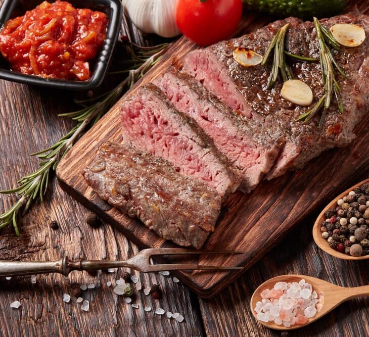 sous vide sirloin steak