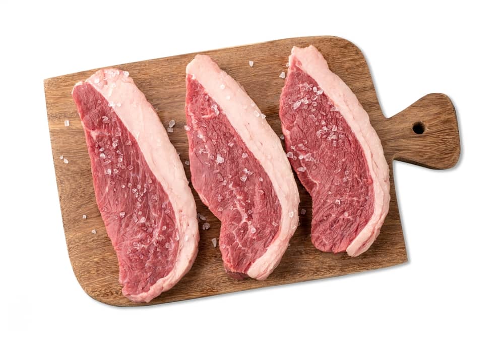 seasoned picanha steak