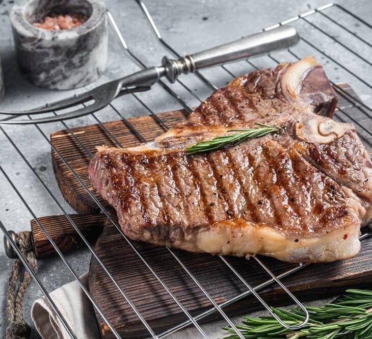 oven cooked porterhouse steak