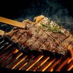 grilling t-bone steak