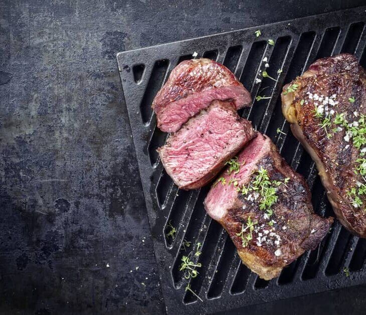 cooking roast on the grill