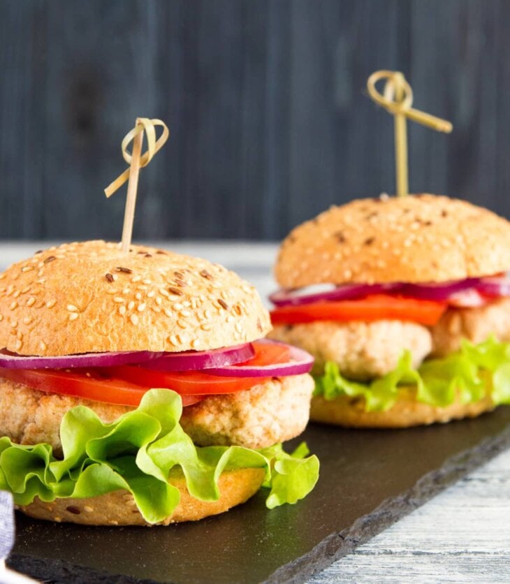oven baked turkey burgers