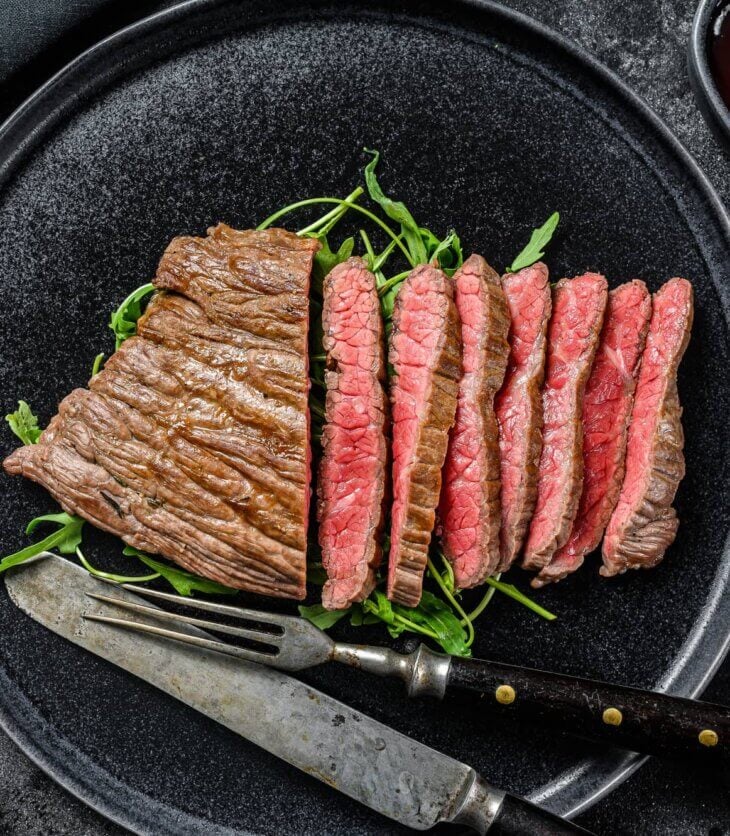 oven cooked flat iron steak