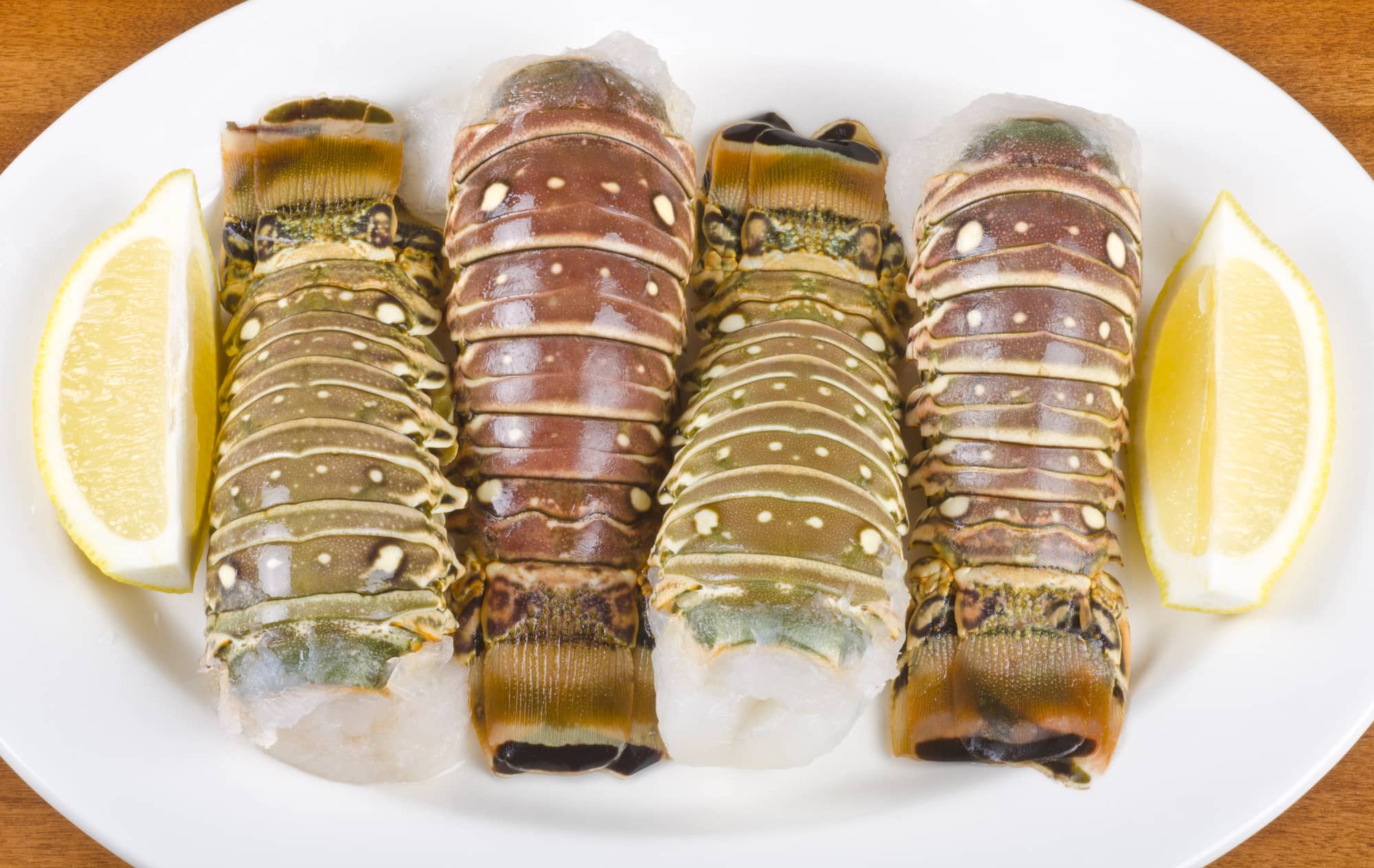 raw lobster tails
