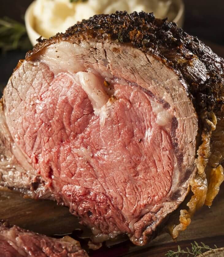 salt encrusted prime rib