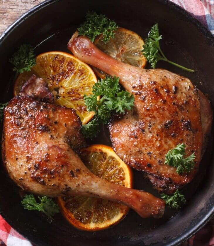 cooking duck legs