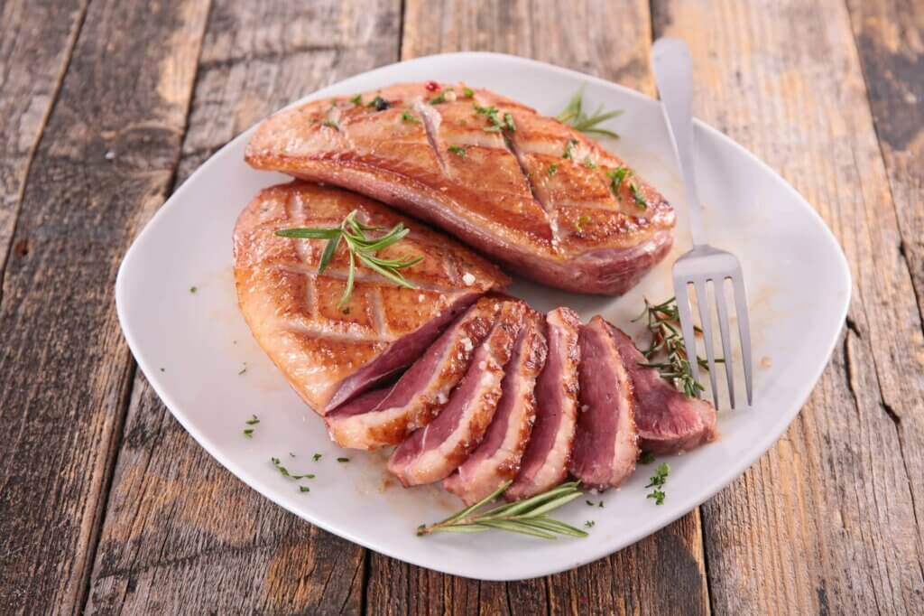 cooking duck breast
