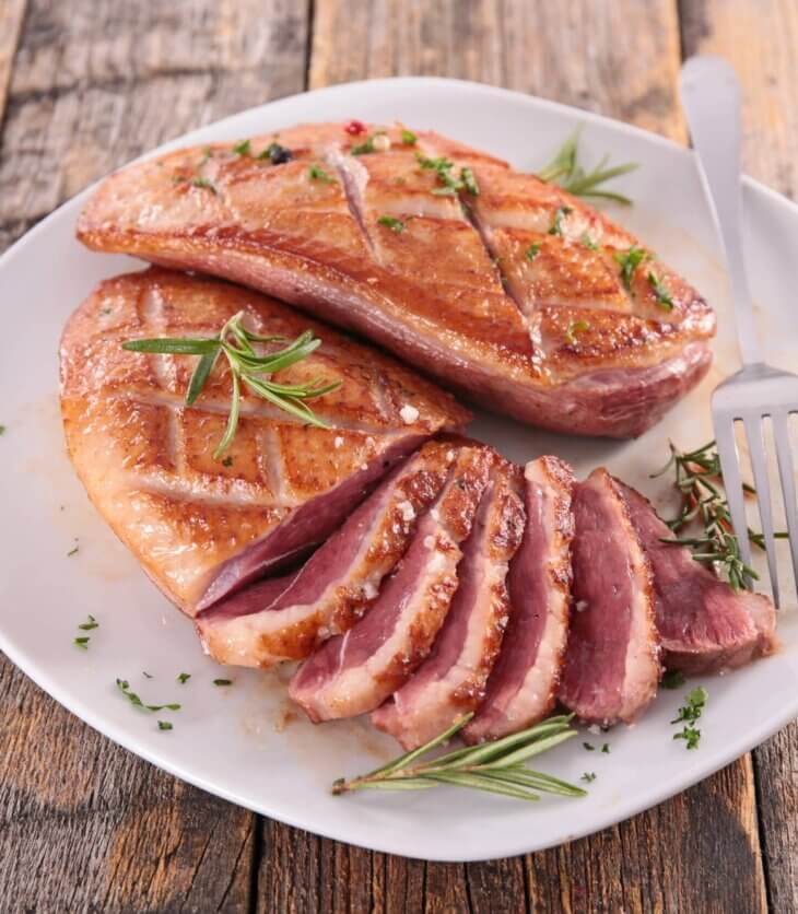cooking duck breast