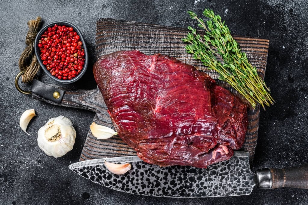 cooking elk steak