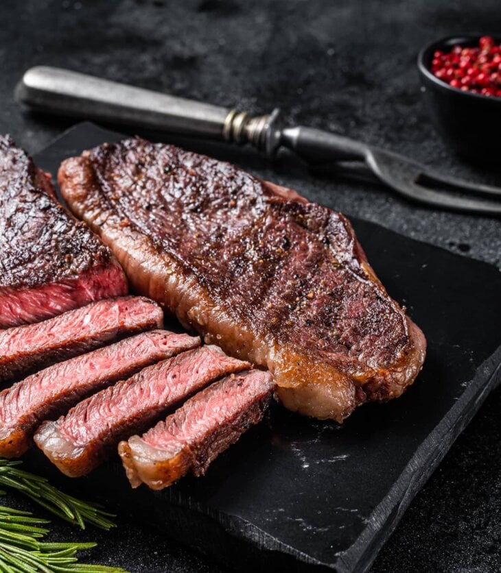 broiled top sirloin steak