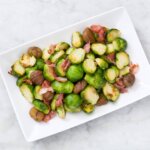 brussel sprouts with chestnuts and bacon
