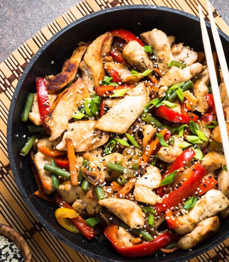 chicken stir fry