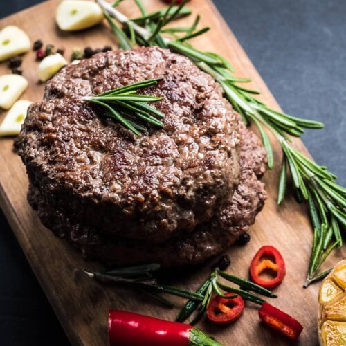oven cooked hamburger steak