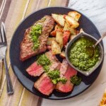 tri tip steak with chimichurri marinade