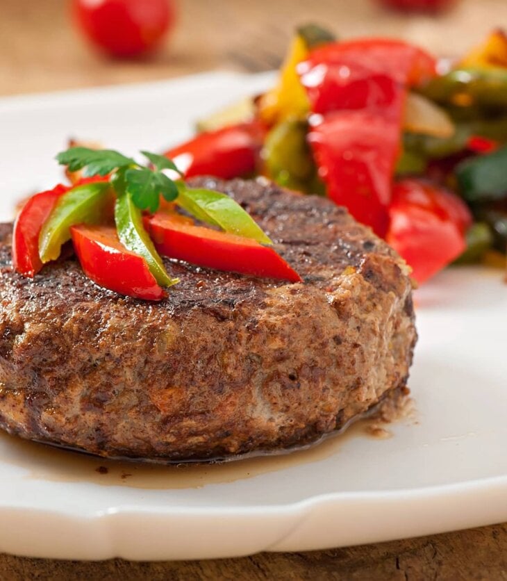 air fryer hamburger steak