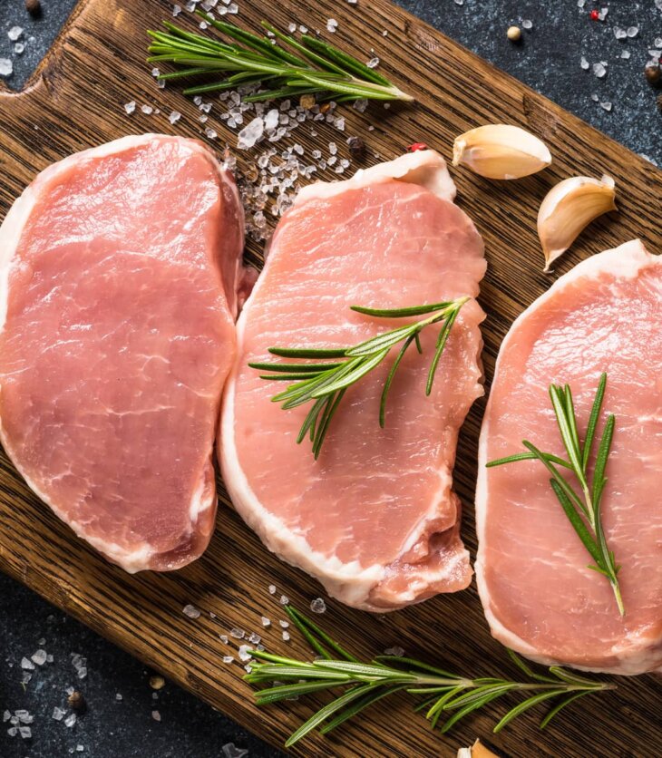 seasoning pork steaks