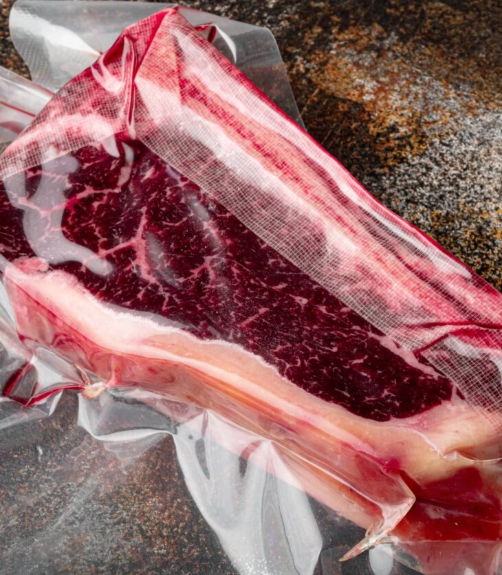 sous vide strip steak