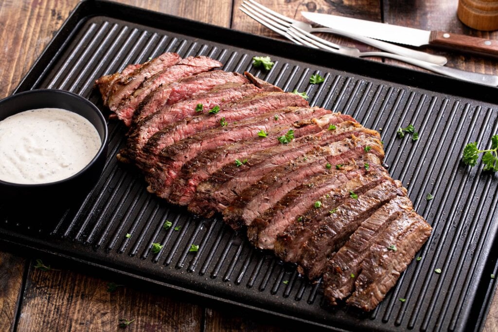 grilled skirt steak