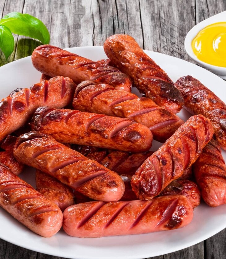 cooked pork sausage