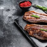 reverse seared picanha steak