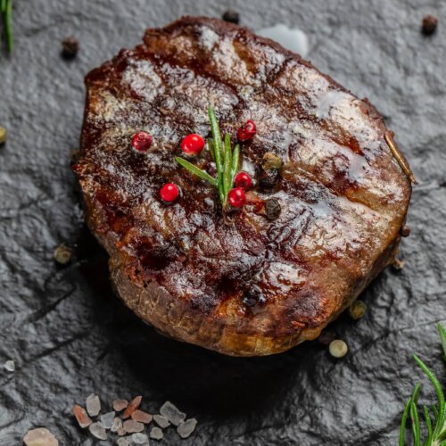 grilled filet mignon