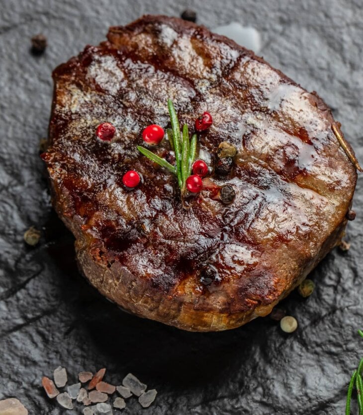 grilled filet mignon