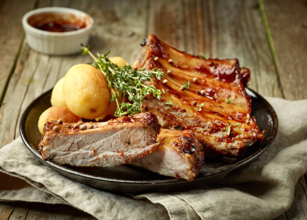 oven cooked pork ribs