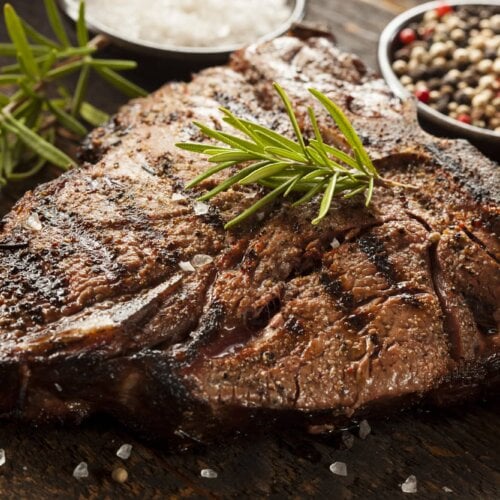 grilled porterhouse steak