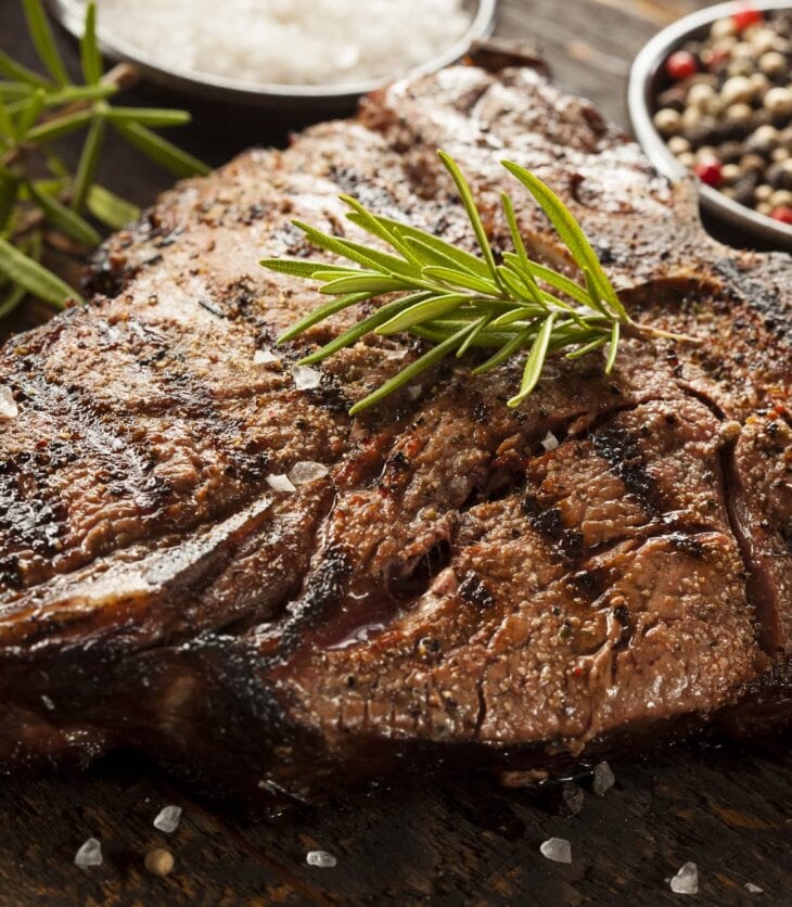 grilled porterhouse steak