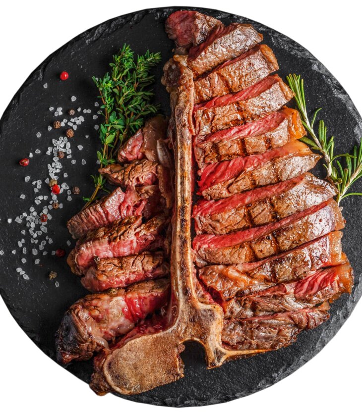 reverse sear porterhouse steak