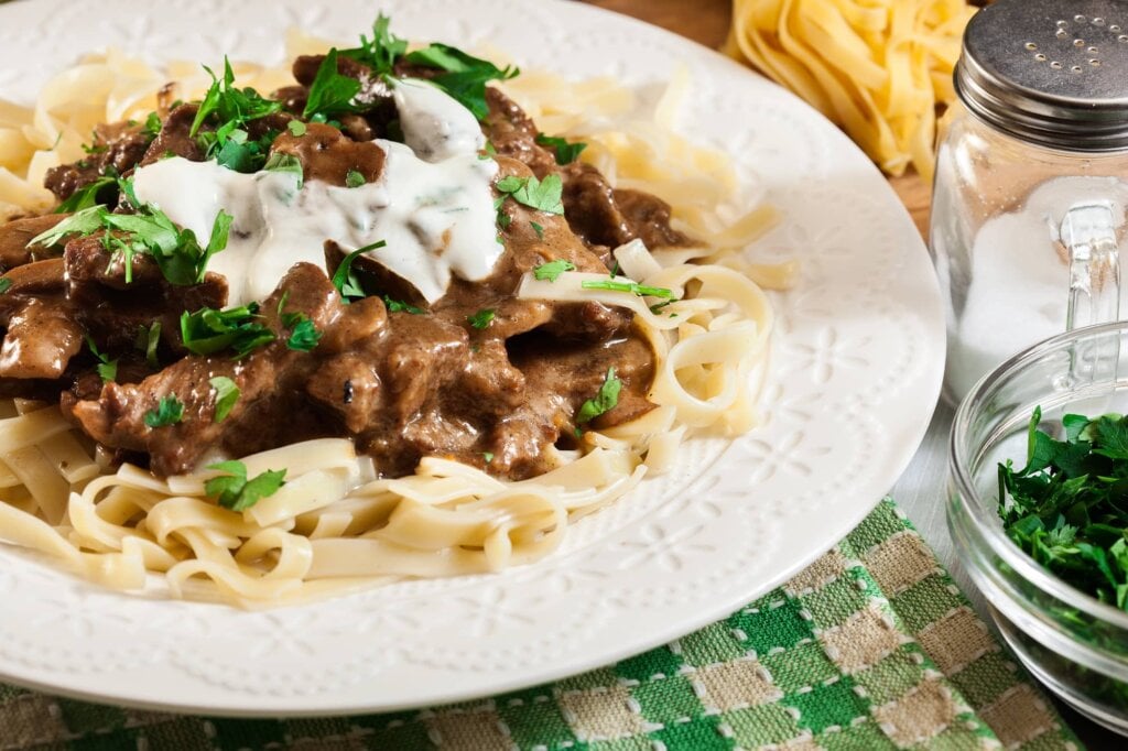 beef stroganoff