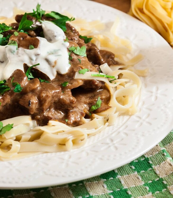 beef stroganoff