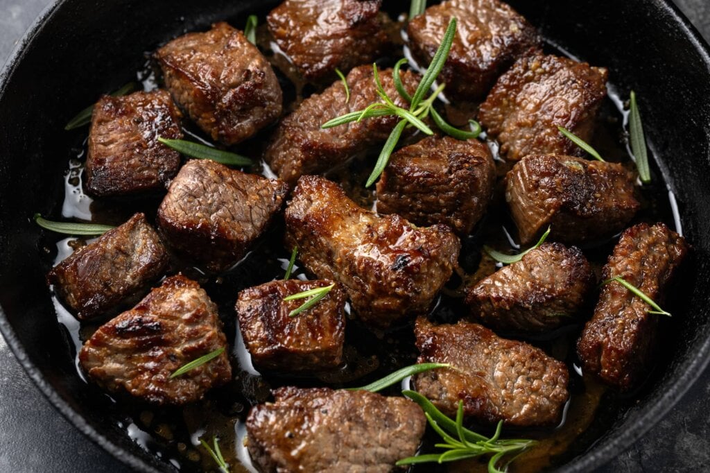 Garlic Butter Steak Bites
