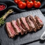 cooked flank steak