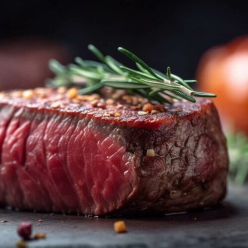 filet mignon cooked in the oven